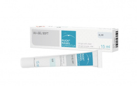 Cветоотверждаемый гель для моделирования ногтей, прозрачный 15 мл