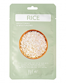 Маска для лица с экстрактом риса YU.R ME Rice Sheet Mask