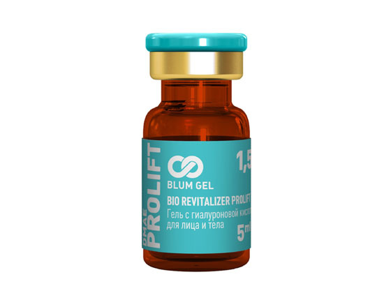 BIO REVITALIZER PROLIFT DMAE ГЕЛЬ С ГИАЛУРОНОВОЙ КИСЛОТОЙ Д\ЛИЦА И ТЕЛА 1,5% 5МЛ фото 1