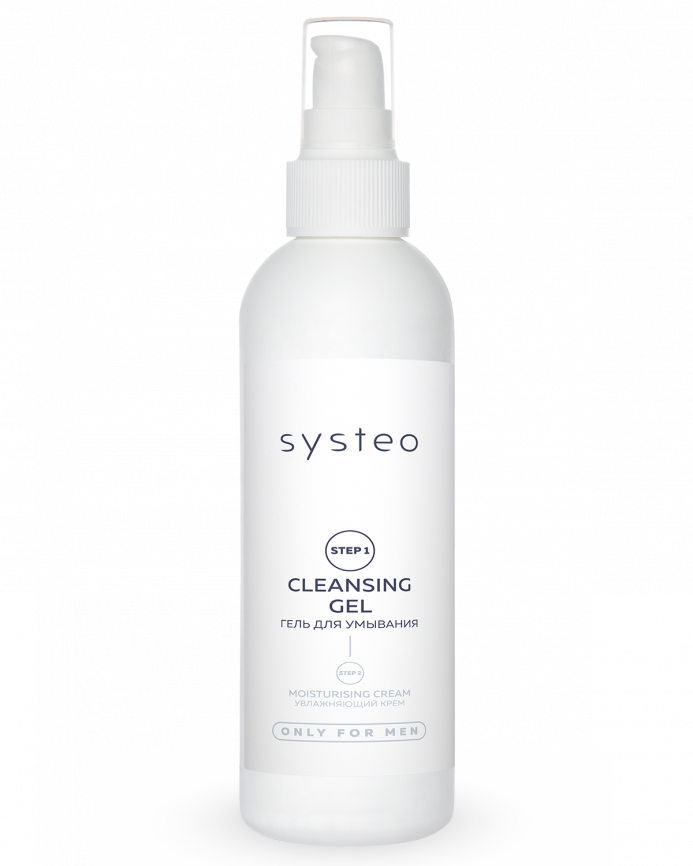 Сlinsing gel гель для умывания (Мужская сери SYSTEO), фл. 200 г. фото 1