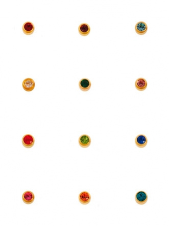 Серьги-иглы завальцовка, п/з, мелкие фото 1