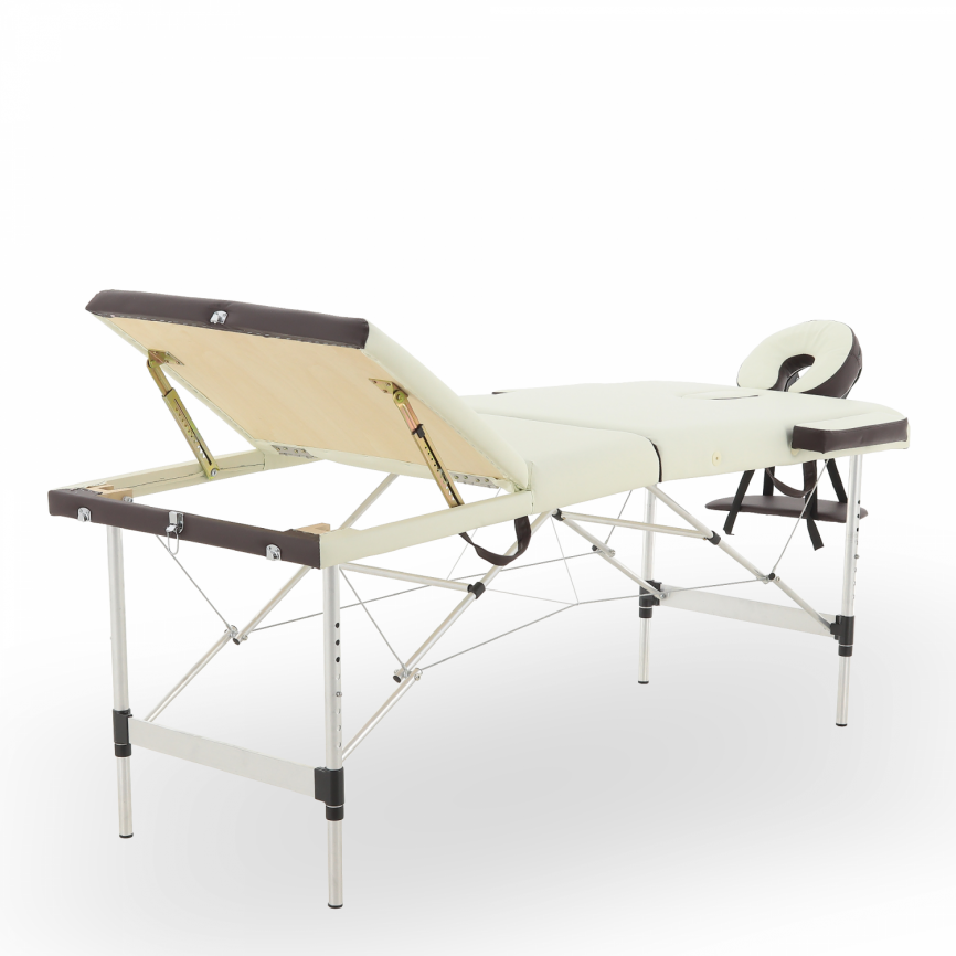 Массажный стол складной алюминиевый Med-Mos JFAL01A 3-х секционный фото 9