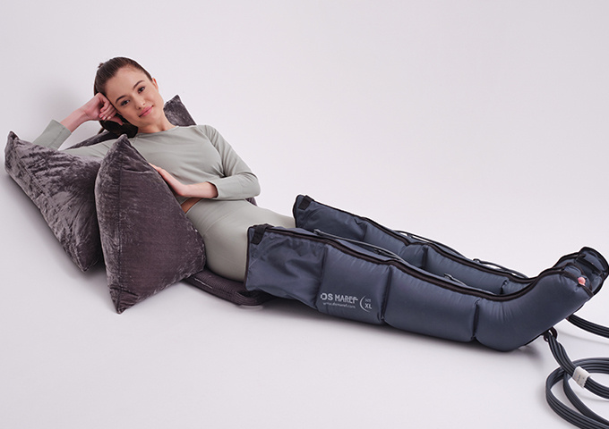 Аппарат для прессотерапии и лимфодренажа LX7 + манжеты для ног XL фото 5