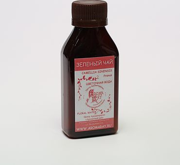Зелёный чай (био) Цветочная вода 100 мл. фото 1