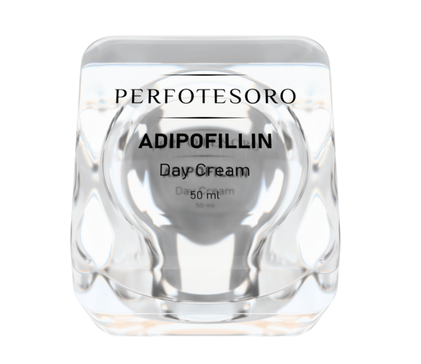 Антивозрастной дневной крем-корректор для лица PERFOTESORO с ADIPOFILLIN 50мл фото 2