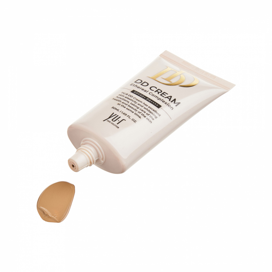 Крем для лица YU-R DD Cream (dark), 50ml NEW фото 3