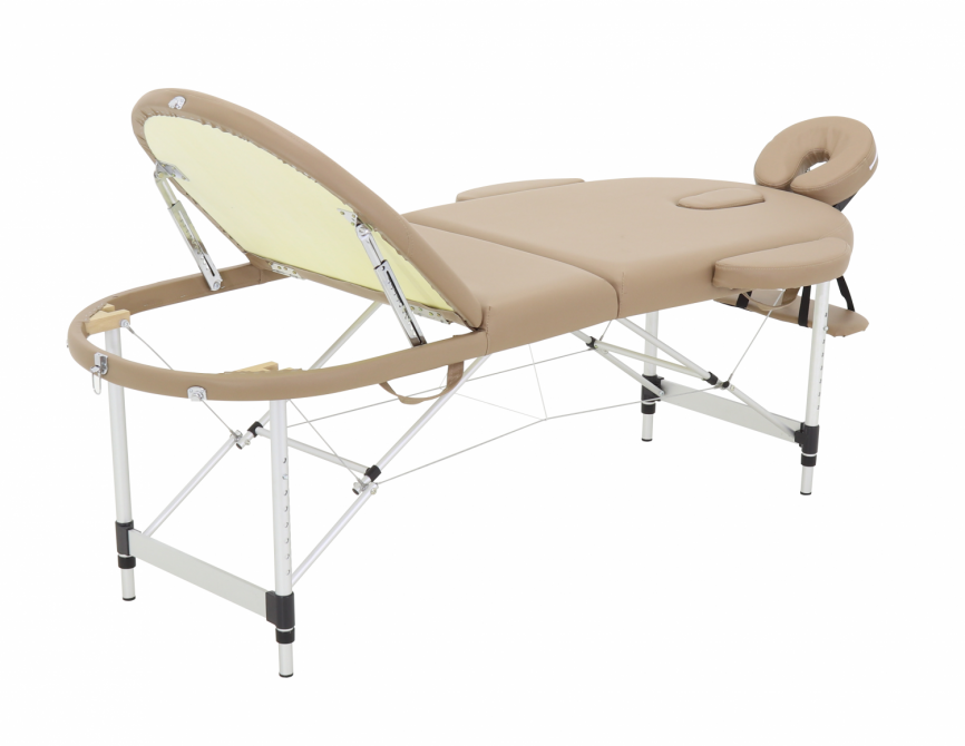 Массажный стол складной алюминиевый Med-Mos JFAL03 М/К (3-х секционный) (МСТ-3310ВЛ) фото 2
