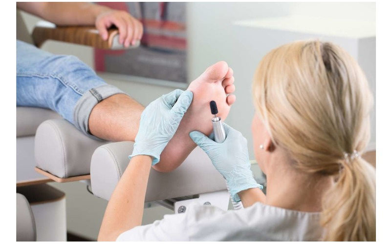 Колпачок шлиф. d=16 мм, крупная крошка,(синие) 10шт/уп. фото 4